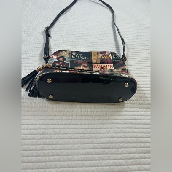 Michelle Obama Magazine, Patton Leather Purse. - Picture 5 of 8